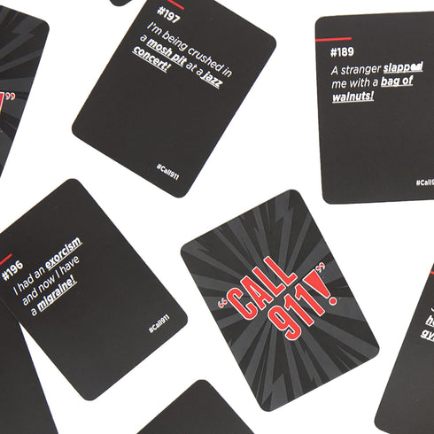 Call 911! - A Guessing Game of Unexpected Emergencies for the Whole Family