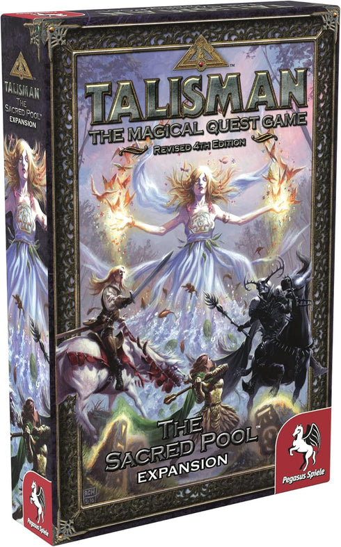 Talisman: The Sacred Pool Board Game by Pegasus Spiele, Purple