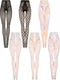 6 Pieces Doll Tights, Handmade Lace Stockings for 12 Inch Dolls, Casual Accessories for Girls DIY Gifts