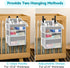 2-Tier Ofiray-home Hanging Diaper Organizer for Changing Table,Cribs,Car,Playard or Wall & Nursery Organization-Durable