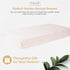 MOZAH 2 Pack, Organic Muslin Crib Sheets, Soft and Breathable Bedding for Baby Girls or Boys, Snug Fitted Sheet