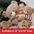 GUND Kai Teddy Bear, Premium Plush Stuffed Animal for Ages 1 & Up, Taupe/Light Brown, 12"