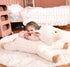 IKASA 30" Large Sheep Stuffed Animal Plush Toy, Giant Lamb Cute Jumbo Soft Fluffy Plushie, Gifts for Kids (Sheep)