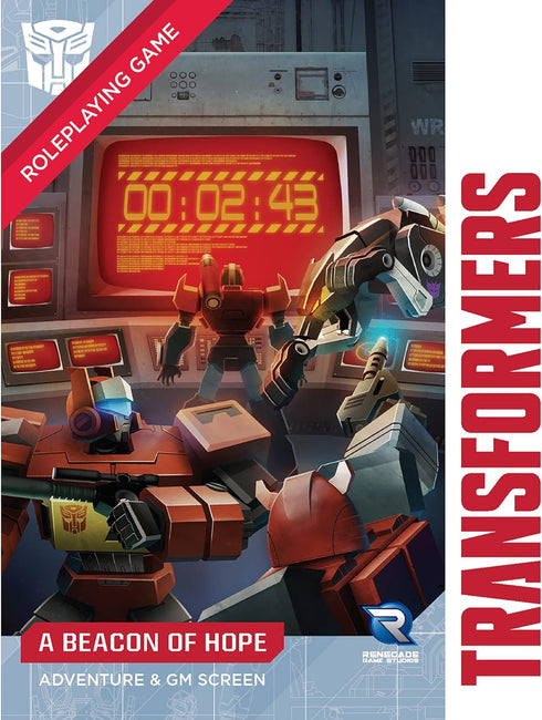 Transformers Roleplaying Game: Beacon Of Hope Adventure & GM Screen for 1st - 2nd Level Players