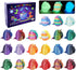 VivaNova 24 Pack 3D Printed Dragon Eggs, Surprise Eggs with Articulated Mini Dragons