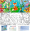 Volmop 3 Pack Paint by Numbers for Kids Ages 8-12 - 10 * 8" Color by Number Framed Canvas with Paints
