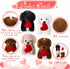 Syhood 20 Pcs Mini Labrador Plush Dogs - 4.72 Inches Puppy Dog with Keychain, Cute Stuffed Animal Party Favor