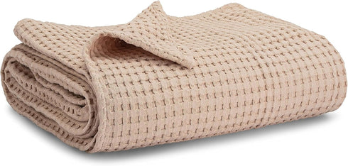 Set 100% Comfy Cubs Crib Sheet & Waffle Blanket - Muslin Cotton