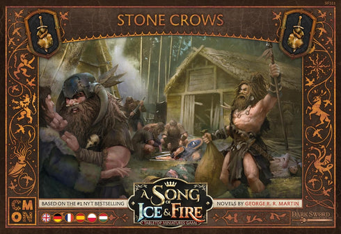 CMON A Song of Ice and Fire Tabletop Miniatures Game, Stone Crows Unit Box for Strategy Game