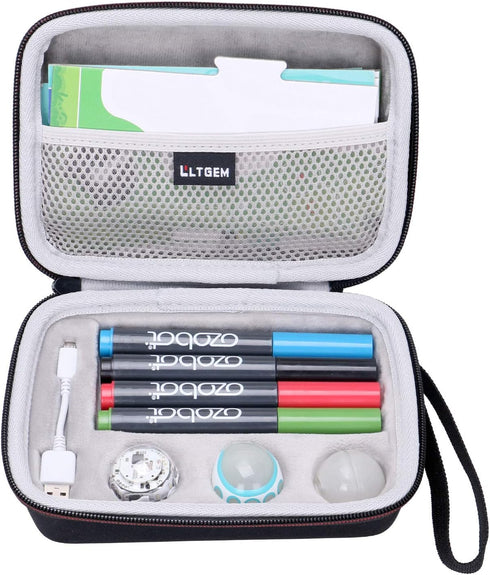LTGEM Carrying Case for Bit Coding Robot - Fits USB Charging Cable/playfield/Skin / 4 Color Code Markers (Fits a Full Robotics kit)-Case only