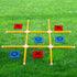 OTTARO Giant Tic Tac Toe Game Outdoor Indoor for Family, Outdoor Bean