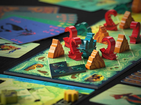 2 Communication (5" 5" 2") ALLPLAY Sail Cooperative Strategy Player Board Game for Adults and Family - Unique Trick
