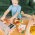 Melissa & Doug Top & Bake Wooden Pizza Counter Play Set, 41 Pcs, FSC Certified