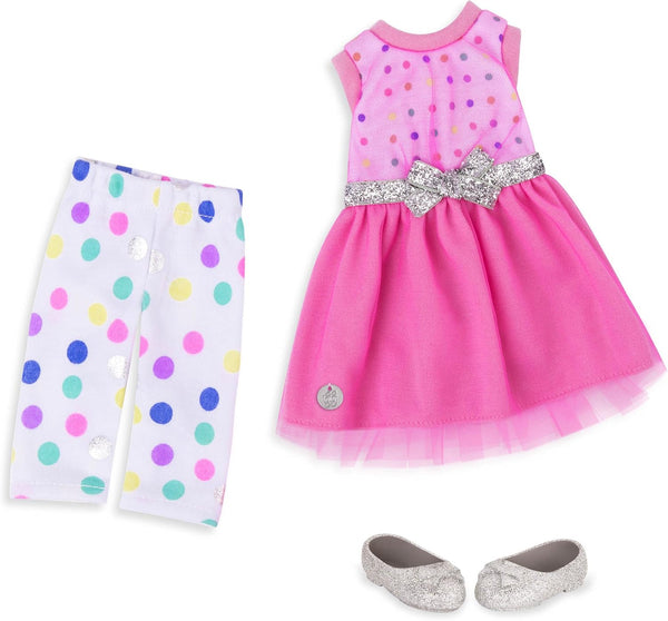 Glitter Girls 14-Inch Doll Clothes & Accessories Stay Sparkly Dress & Leggings