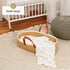 LittleLaughs Moses Basket for Babies with Muslin Blanket | Changing Basket for Baby Dresser | Portable Basket for Your