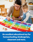 3 4 5 Coogam Rainbow Alphabet Learning Toy, Magnetic Letters and Mini Figures Sorting Matching Game, Fine Motor