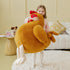 IKASA Giant Chicken Stuffed Animal Plush Toy, 25.5" Huge Size, Jumbo Soft Fluffy Plushie, Gifts for Kids