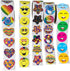 Sticker Roll, 5 Rolls of Back to School Sticker Party Supplies, 500 Stickers for Kids Teachers