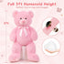 36 inch 3ft MorisMos Big Teddy Bear Stuffed Animal, Large Bear Plush, Big Stuffed Bear with Footprints Gifts for Kids