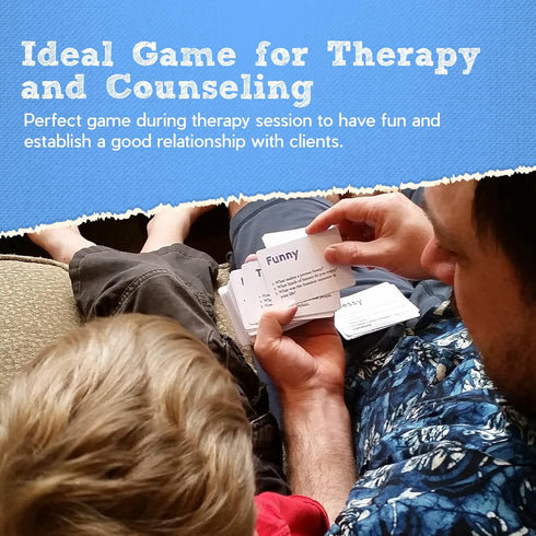 Describe Cards - Deck One Conversation Cards for Families, Therapy, and School, 300+ Questions