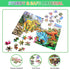 Puzzles for Kids Ages 4-10 - 100 Piece Big Dinosaur Floor Jigsaw Puzzle for Educational Learning Toys