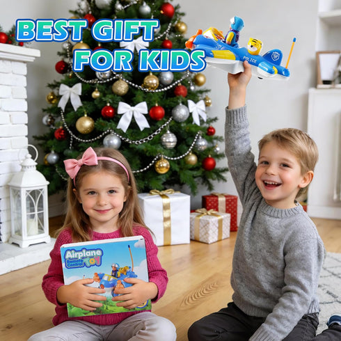 18+ 2 3 4 5 Remote Control Airplane for Kids - Birthday Gifts for Boys Toddlers Ages Months, Year Old, RC Cartoon