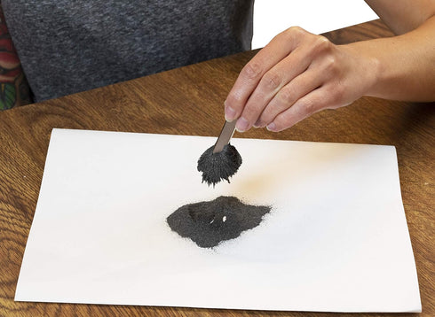 Bulk Iron Filings, 1 LB for Science Experiments by American Heritage Industries