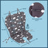 Todays Kids Baby High Chair Cover Pad - Cushion for Wooden high Chairs, High Chair Cover Replacement, Machine Washable
