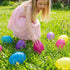 PNIOTAIN 6 Pack 6 Inch Large Plastic Easter Eggs Fillable - Jumbo Easter Eggs for Kids Empty Eggs for Easter Egg Hunt