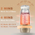 18.6 Oz 98-212 12000mAh Portable Bottle Warmer for Travel, Portable Milk Warmer, Adjustable, Baby Bottle Warmer On The