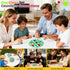 Oriventa 2-in-1 20 (10 8-12, Magnetic Chess Game with Silicone Board & String, Colorful Magnetic Stones Colors)