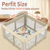 50" 50", Baby Play Mat X Thickened Soft, Waterproof and Non-Slip Crawling Floor Pad, Machine Washable and Foldable