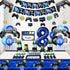 Video Game Party Decorations - 8th Birthday Supplies for Boys, HAPPY BIRTHDAY Banner, Gaming Balloons, Number 8