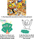 60 7, 8, 9 Skillmatics Board & Card Game Who Saw What? in Seconds, Memory Game for Kids, Teens & Adults, Fast-Paced