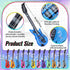 36 Set 12 12 12 1 Pcs Inflatable Rock Star Toy Include Inflatable Guitars Microphones Colorful Heart Shaped Sunglasses