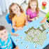 Animal Bingo Game for Toddlers and Adults, 24 Players Animal Bingo Cards, Jungle Safari Party Game for Family