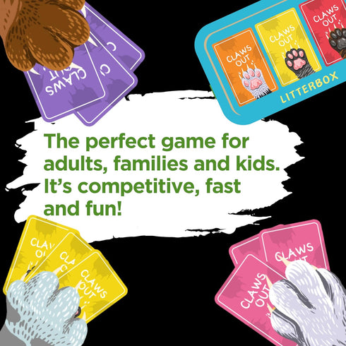 Fun Card Game - Competitive, Fast and Fun Card Games for Adults, Teens and Kids, Strategic Fun Family Games, Card Games for Kids 8-12 +
