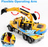 3 4 5 6 Dwi Dowellin Large Excavator Truck Toy for Year Old Boys,Truck Toy with Sound and Light