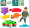 JOYIN Turtle Balance Stepping Stones - 6 Pcs Kids Jumping Stones, Toddler Obstacle Course Coordination Game for Ages 3+