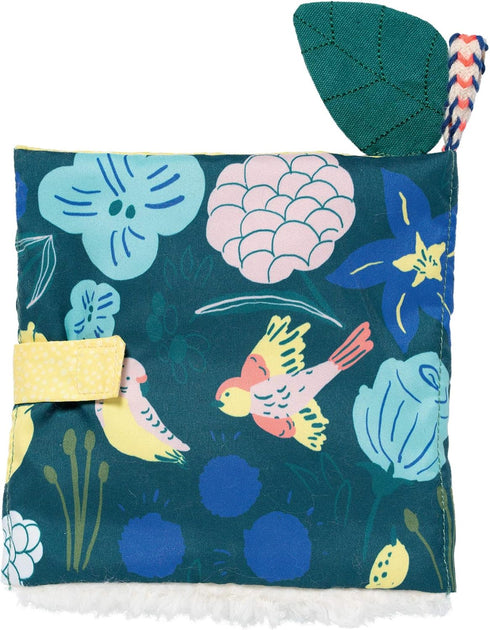 Songbird Soft Activity Pat Mat for Infants with Teether, Crinkle Paper & Baby-Safe Mirror