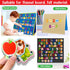 Felt Learning Letters and Numbers, 75 Felt Board Pieces for Alphabet ABC Learning for Toddlers, Kindergarten