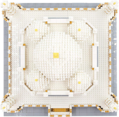 dOvOb Micro Mini Blocks Taj Mahal Building Model Set, 4000 Pieces Toys for Kids and Adults