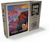 MyPuzzle Grand Canyon National Park: Sunset, Vintage Poster - Premium 500 Piece Jigsaw Puzzle for Adults