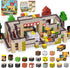 Magnetic Blocks 100PCS Magnetic Building Tiles Stacking Construction Set, STEM Montessori Sensory Toys for Kids Ages 4-8