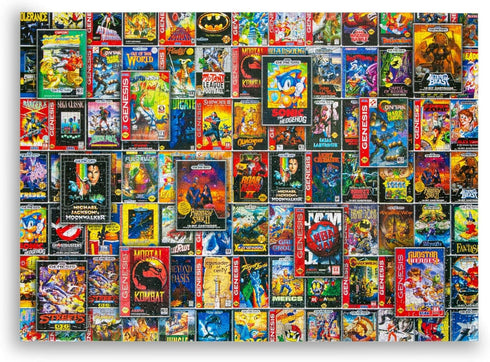 Toynk The Genesis of Gaming, 1000-Piece Jigsaw Puzzle for Adults, Kids, Interactive Brain Teaser, Educational Toys