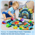 1+ Bag)|12 18 2 3 bessome Soft Rubber Cars Toy for Year Old Boy with Playmat (Storage PCS Construction Cars Baby Toys