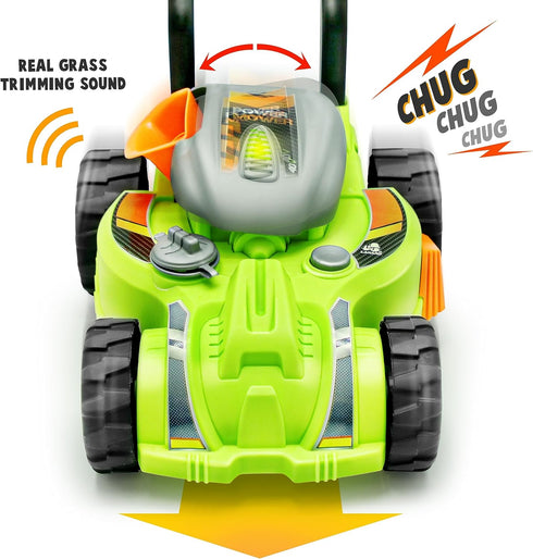 53006 Lanard Lanard Tuff Tools Light & Sound Power Mower Toy