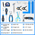 12-Piece Set 8+ URASISTO Kids Tool with Tool Storage Bag, Junior Real Hand Tool Kit for Boys & Girls, Children Learning