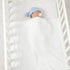 Baby Receiving Blanket for Boys Girls, Knit Neutral Swaddle Blankets, Soft Lightweight Crib Stroller Blankets, 30 x 40