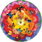 Springbok 500 Piece Round Jigsaw Puzzle - Colorful Bloom, Made in USA